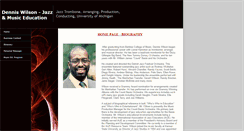 Desktop Screenshot of denniswilson.org